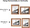 11x14 Picture Frame Display Pictures with Mat 8.5x11 or 11x14 Without Mat,Vertical or Horizontal for Wall or Tabletop Display